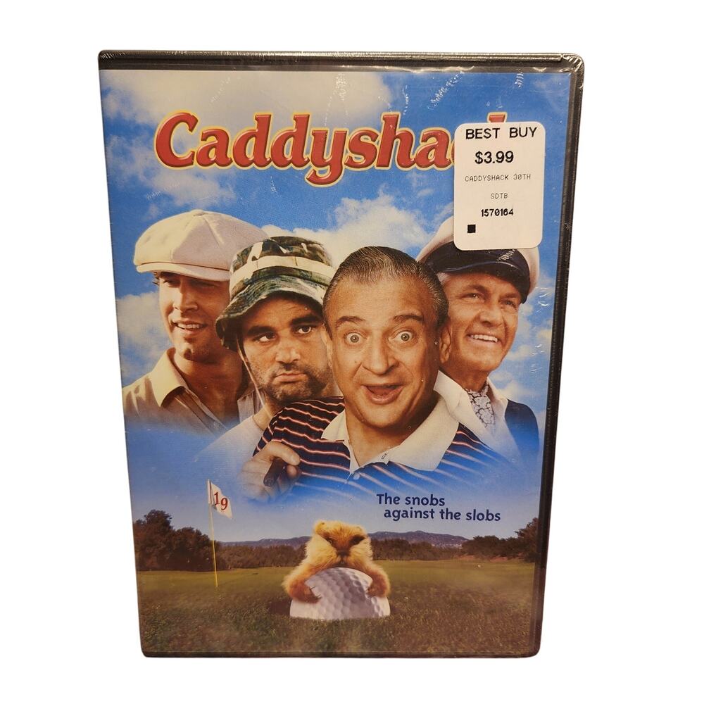 Caddyshack DVD 1980 Chevy Chase Bill Murray Rodney Dangerfield Comedy Sealed New